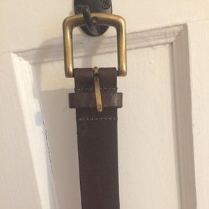 Roots Genuine Leather Belt